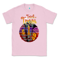 Bubblegum Pink trick treat black Classic Tee - JahusDesignShop