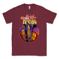 Burgundy trick treat black Classic Tee - JahusDesignShop
