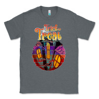 Charcoal Heather trick treat black Classic Tee - JahusDesignShop