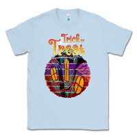 Dusty Blue trick treat black Classic Tee - JahusDesignShop
