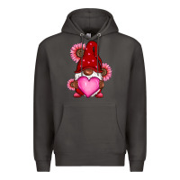 Smoke Valentine's Day afro gnome Premium Hoodie - RanaPortraitStore