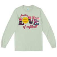 Matcha For The Love Of Softball Long Sleeve Tee - Bettercallsaul