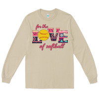 Mushroom For The Love Of Softball Long Sleeve Tee - Bettercallsaul