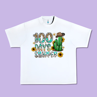 100 Days Sharfer Urban Heavy Tee Designed By Sublimationcraftshop