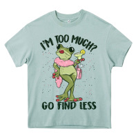 Arona i'm too much go find less boujee frog Heavy Core Tee - MaliasSmallBusiness