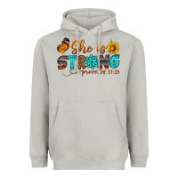 Moon Dust she is strong Heavyweight Hoodie - BundleAndBundleShop