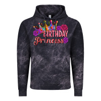 Cloud Black birthday princess Vintage Hoodie - Artiststas