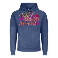 Vintage Denim birthday princess Vintage Hoodie - Artiststas