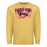 Antique Gold forever yours Premium Sweatshirt - FaDigitalArtStudio