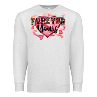 Oatmeal Heather forever yours Premium Sweatshirt - FaDigitalArtStudio