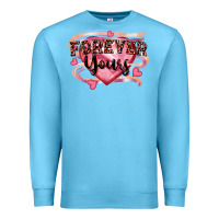 Ocean Blue forever yours Premium Sweatshirt - FaDigitalArtStudio