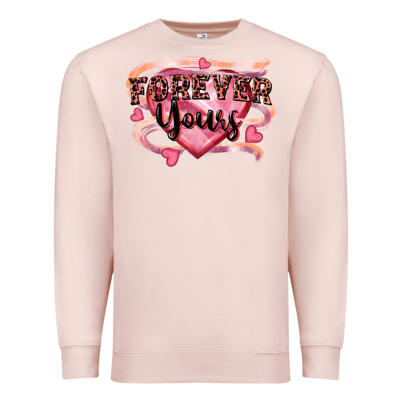 Forever Yours Premium Sweatshirt by FaDigitalArtStudio | Teevron
