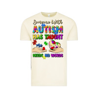 Vintage Arctic someone with autism has taught me love needs no wo Vintage Tee - Artiststas