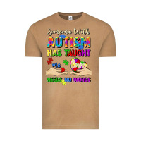 Vintage Camel someone with autism has taught me love needs no wo Vintage Tee - Artiststas