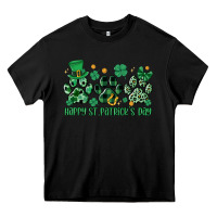 Black happy st.patrick's day Heavy Core Tee - MaliasSmallBusiness