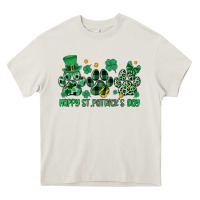 Cream happy st.patrick's day Heavy Core Tee - MaliasSmallBusiness