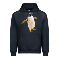 Navy penguin Urban Hoodie - LillyAllenDesigns