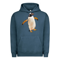 Pigment Midnight Navy penguin Urban Hoodie - LillyAllenDesigns