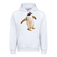 White penguin Urban Hoodie - LillyAllenDesigns