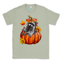 Matcha Fall Pumpkin Raccoon Classic Tee - LillyAllenDesigns