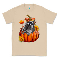 Mushroom Fall Pumpkin Raccoon Classic Tee - LillyAllenDesigns