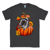 Smoke Fall Pumpkin Raccoon Classic Tee - LillyAllenDesigns