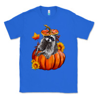 True Royal Fall Pumpkin Raccoon Classic Tee - LillyAllenDesigns