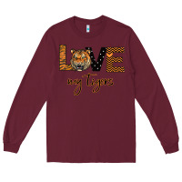Burgundy My Tigers Long Sleeve Tee - Bettercallsaul