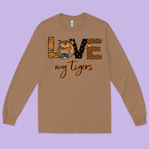 My Tigers Long Sleeve Tee Designed By Bettercallsaul