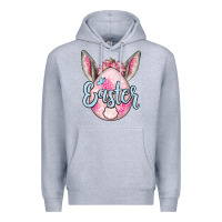Heather Grey Easter egg Premium Hoodie - OliviaCreatesArt