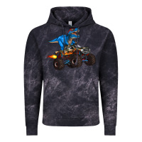 Cloud Black monster truck and  t rex dinosaur Vintage Hoodie - Artiststas