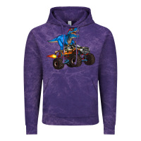 Cloud Purple monster truck and  t rex dinosaur Vintage Hoodie - Artiststas