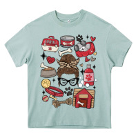 Arona can't talk right now i'm busy doing dog mom Heavy Core Tee - MaliasSmallBusiness