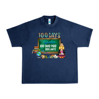 Navy 100 days smarter 100 dias mas brillante Urban Heavy Tee - SublimationCraftShop