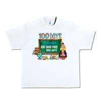 White 100 days smarter 100 dias mas brillante Urban Heavy Tee - SublimationCraftShop