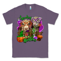 Lavender spooky halloween cows Classic Tee - LillyAllenDesigns
