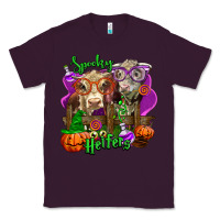 Plum spooky halloween cows Classic Tee - LillyAllenDesigns