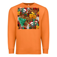 Carrot christmas donkeys Premium Sweatshirt - FaDigitalArtStudio