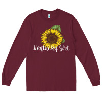 Burgundy Kentucky Girl Long Sleeve Tee - Bettercallsaul