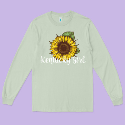 Kentucky Girl Long Sleeve Tee Designed By Bettercallsaul