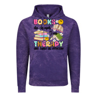 Cloud Purple books are cheaper than therapy and twice as effective Vintage Hoodie - Artiststas