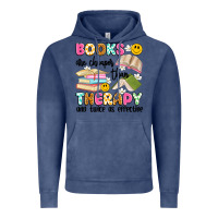 Vintage Denim books are cheaper than therapy and twice as effective Vintage Hoodie - Artiststas