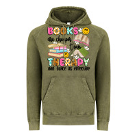 Vintage Olive books are cheaper than therapy and twice as effective Vintage Hoodie - Artiststas