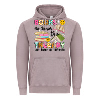 Vintage Zinc books are cheaper than therapy and twice as effective Vintage Hoodie - Artiststas