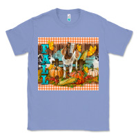 Colony Blue Fall With Baby Goat Classic Tee - LillyAllenDesigns