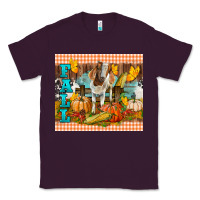Plum Fall With Baby Goat Classic Tee - LillyAllenDesigns