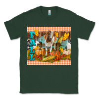 Sports Green Fall With Baby Goat Classic Tee - LillyAllenDesigns