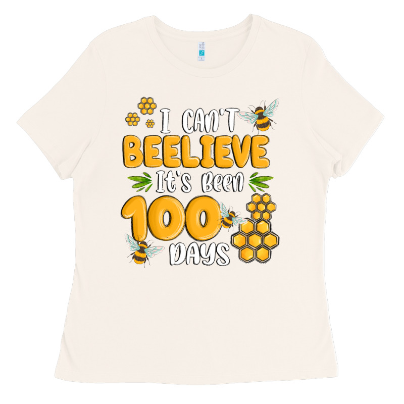 I Cant Beelieve Its Been 100 Days Ladies Tee by MaliasSmallBusiness | Teevron