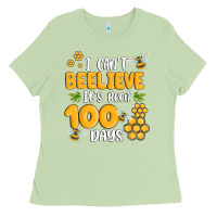 Matcha i cant beelieve its been 100 days Ladies Tee - MaliasSmallBusiness