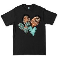 Black western love hearts Premium Tee - MaliasSmallBusiness